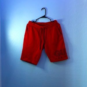 GUESS | Lifeguard Red Shorts